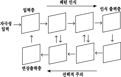 선택적 주의 모델의 구조